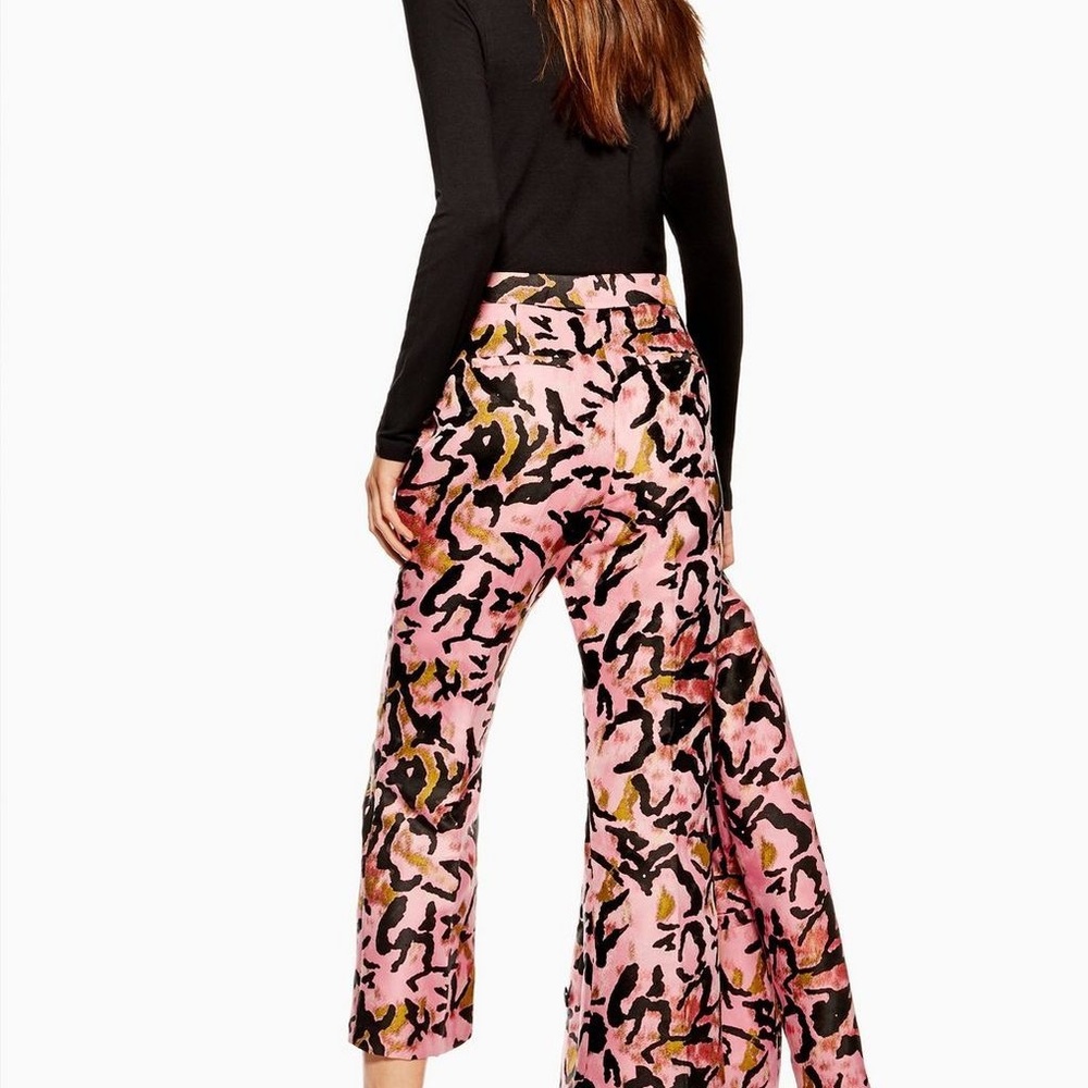 TopShop Animal Jacquard Trousers